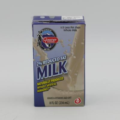 MILK, GOSSNER 2% R/F WHT 8z/27
