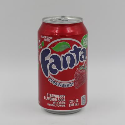 SODA, FANTA STRAWBERRY 12oz/24