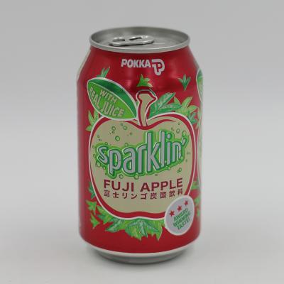 POKKA, SPRKING FUJI APL 325ml/24